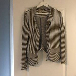 Striped cardigan